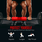 FK Sports Barbell Squat Pad – Extra-Thick Foam Cushion for Neck & Shoulder Support