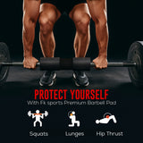 FK Sports Barbell Squat Pad – Extra-Thick Foam Cushion for Neck & Shoulder Support