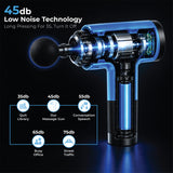Massage Gun – 6 Speed Percussion Deep Tissue Muscle Massager | FK Sports