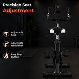 Exercise Bike Cardio Cycle Indoor Training LCD Screen 8KG-10Kg Flywheel Optional Fitness Gym