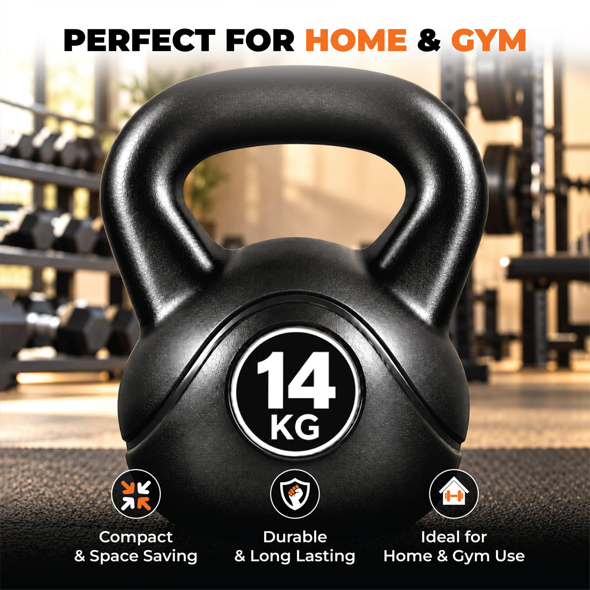 Vinyl Coated Kettlebells – Heavy Weight Kettlebell Set for Home Gym Workouts (2kg to 24kg) – Strength Training for Men & Women