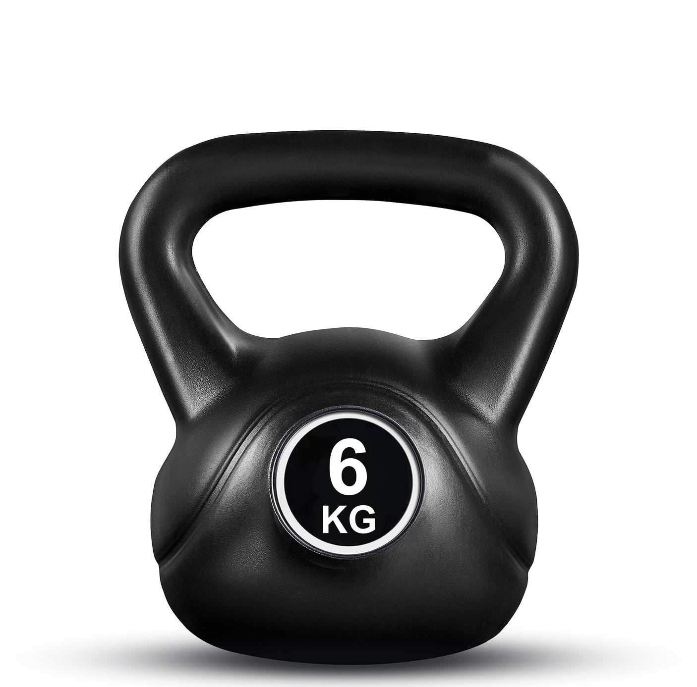 Buy 6KG Vinyl Kettlebell – Cast Core Non-Slip Strength Weight | FK Sports
