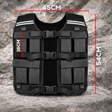 FK Sports Adjustable Weighted Vest (5kg–20kg) – Gym, Running & Strength Training Vest