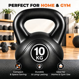 Vinyl Coated Kettlebells – Heavy Weight Kettlebell Set for Home Gym Workouts (2kg to 24kg) – Strength Training for Men & Women