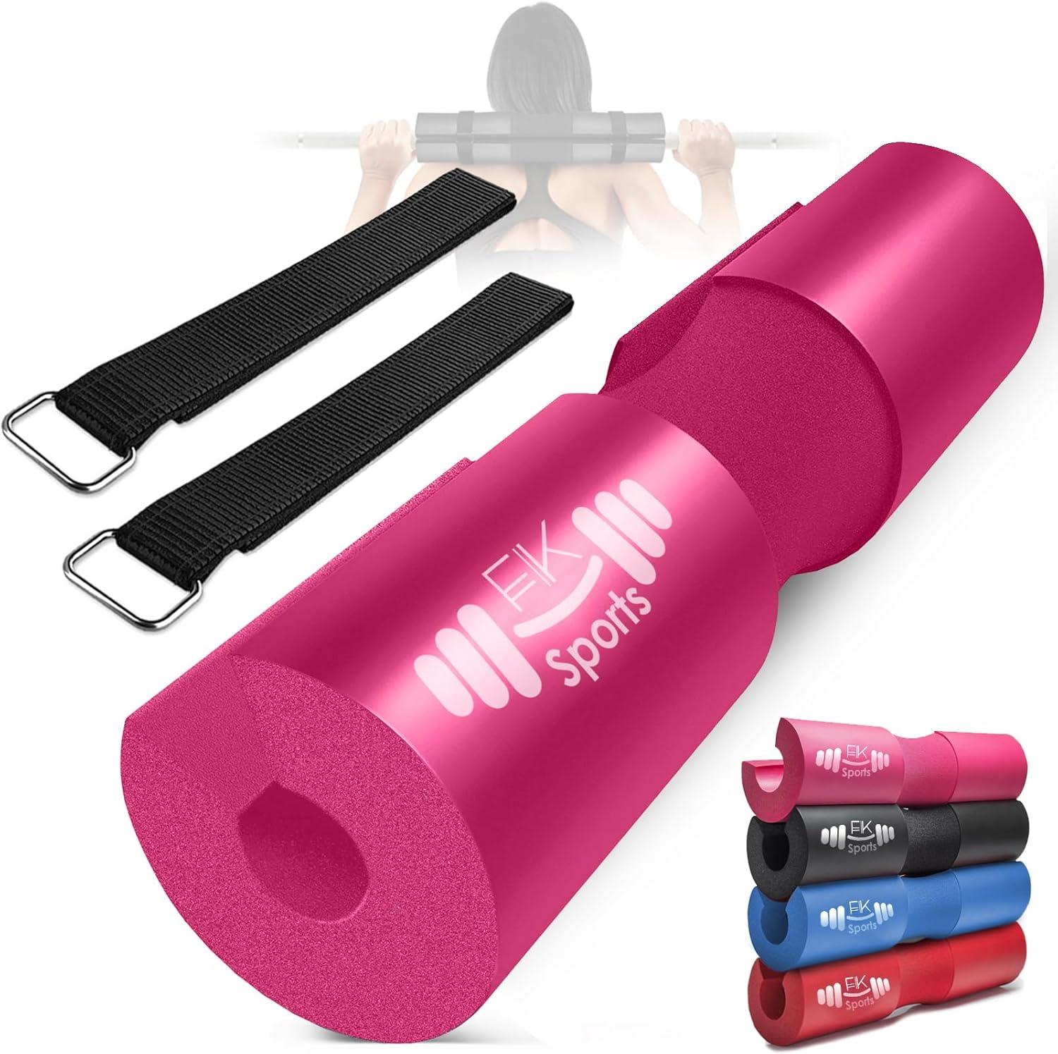 Barbell Pad For Squats & Hip Thrusts - Thick 3cm Foam Neck Shoulder Protector For Weightlifting