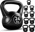 Vinyl Coated Kettlebells – Heavy Weight Kettlebell Set for Home Gym Workouts (2kg to 24kg) – Strength Training for Men & Women