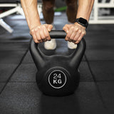 Vinyl Coated Kettlebells – Heavy Weight Kettlebell Set for Home Gym Workouts (2kg to 24kg) – Strength Training for Men & Women