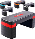 Aerobic Stepper Adjustable Height 2-3-5 Levels Exercise Stepper for Home Yoga