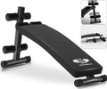 Adjustable Foldable Sit-Up & Weights Bench – 6 Level Incline Ab & Bench Press Bench