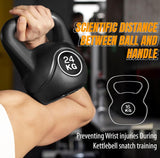 Vinyl Coated Kettlebells – Heavy Weight Kettlebell Set for Home Gym Workouts (2kg to 24kg) – Strength Training for Men & Women