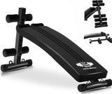 Adjustable Foldable Sit-Up & Weights Bench – 6 Level Incline Ab & Bench Press Bench