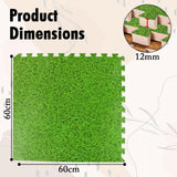 Eva Interlocking Mats Cross Pattern 12mm 60x60cm