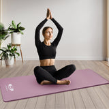 Yoga Mat 20mm Extra Thick NBR Foam, 183 x 61 cm, Non-Slip, With Carry Bag & Strap