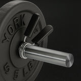 Standard 1" Chrome Barbell – 4ft, 5ft, 6ft, 7ft | Knurled Grip, Collars Included | Fits 1" Weight Plates – Home Gym & Strength Training