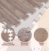 Eva Interlocking Mats Cross Pattern 12mm 60x60cm