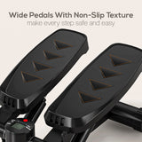 Compact Mini Stepper Exercise Machine – Home Cardio Workout with LCD Display & Resistance Bands