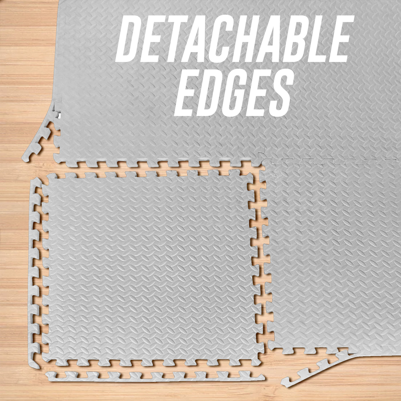 Eva Interlocking Mats Leaf Pattern 12mm 60x60cm