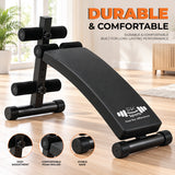 Adjustable Dumbbell & Barbell Set with Adjustable Sit Up Bench