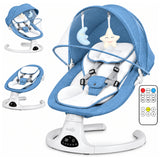Electric Baby Swing Rocker Chair with Bluetooth & Remote
