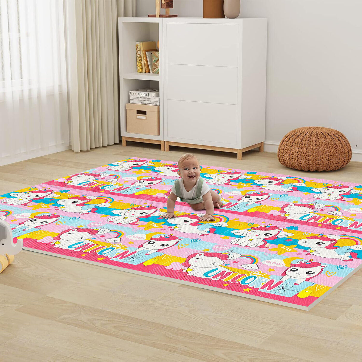 Kids EVA Mat Interlocking Soft Foam Floor Tiles