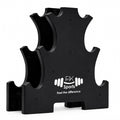 FK Sports Neoprene Dumbbell Set with Rack | Anti-Slip Hand Weights