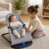 Newborn Baby Bouncer Chair Foldable Infant Rocking Seat UK | FK Sports