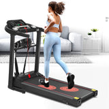 Foldable Electric Treadmill with Motorized Incline & Massager for Home Gym Fitness – Compact & Portable