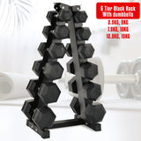 6 Tier Hex Dumbbell Tree Rack