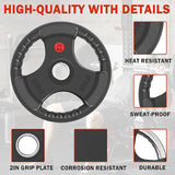 150KG Olympic Weight Plates + 7FT Olympic Barbell Set
