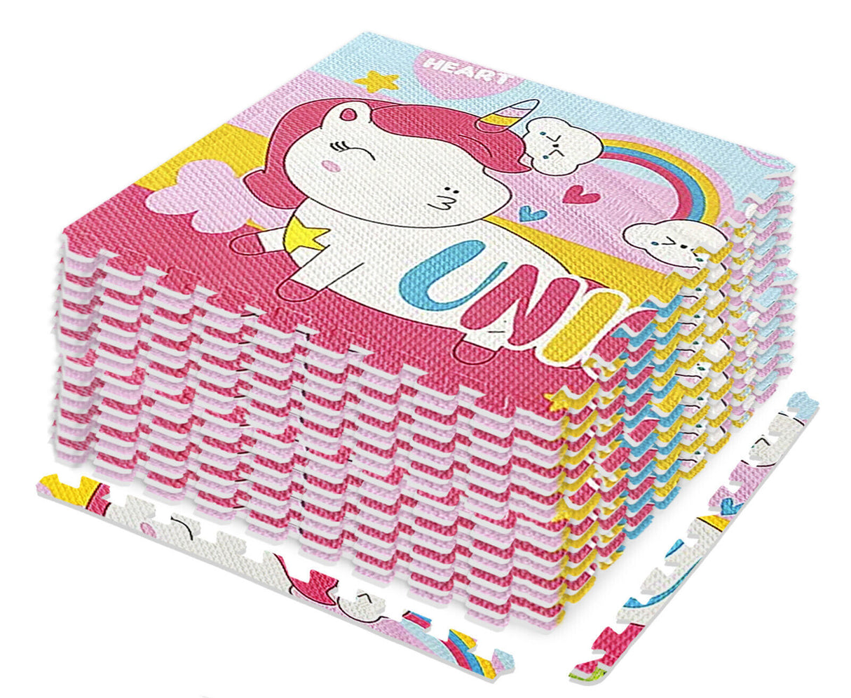 Kids EVA Mat Interlocking Soft Foam Floor Tiles