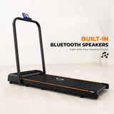 Walking Pad Foldable Under-Desk Treadmill | Quiet 2.5HP Motor, 6km/h, Home & Office