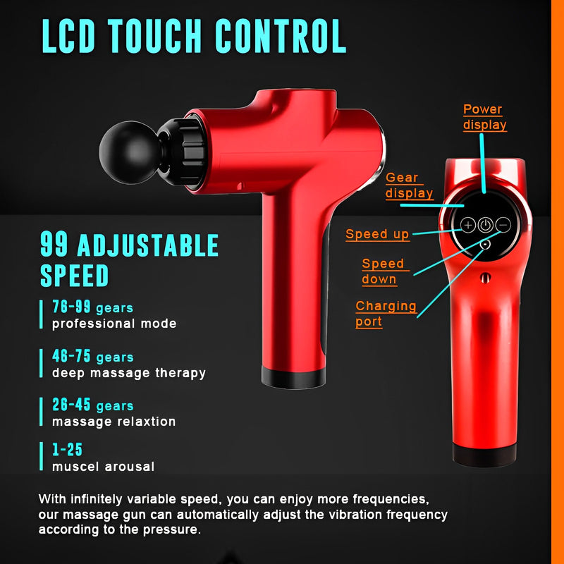 LCD Touch Control Gun - FK Sports