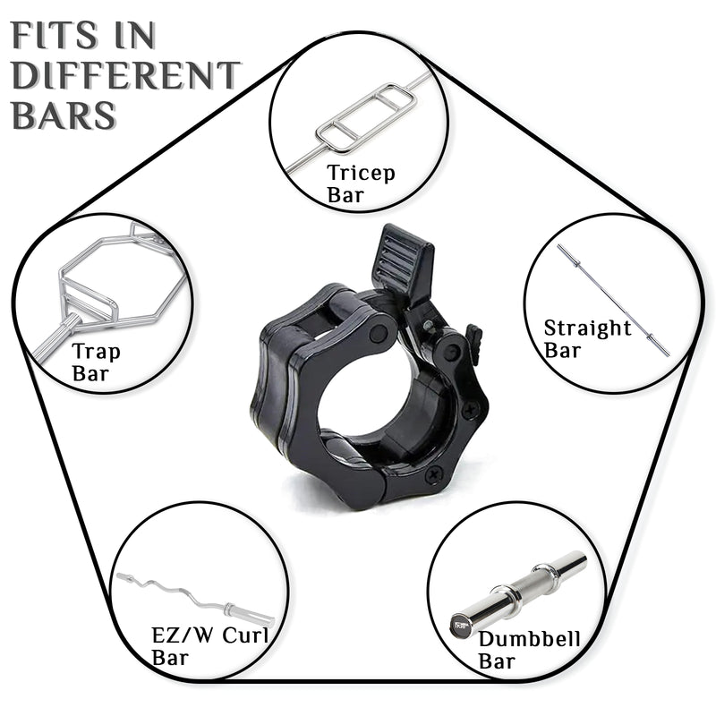 clamp clips for bars Fits - FK Sports