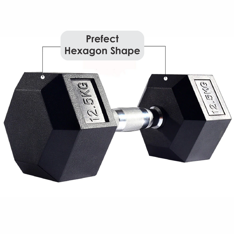 Shop Hex Dumbbells Cast Iron Online FK Sports