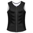 Black Sweat Shaper Sauna Vest - FK Spports