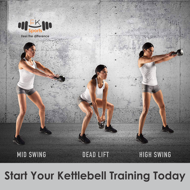 cast iron kettlebells exercise - FK Sports