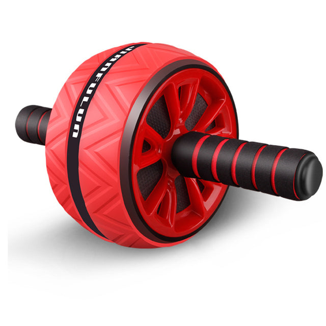 red Pro Abs Roller Exercise Wheel - FK Sports