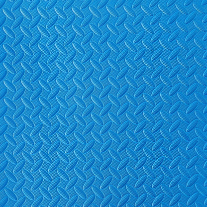 Eva Interlocking blue Mats Leaf Pattern - FK Sports