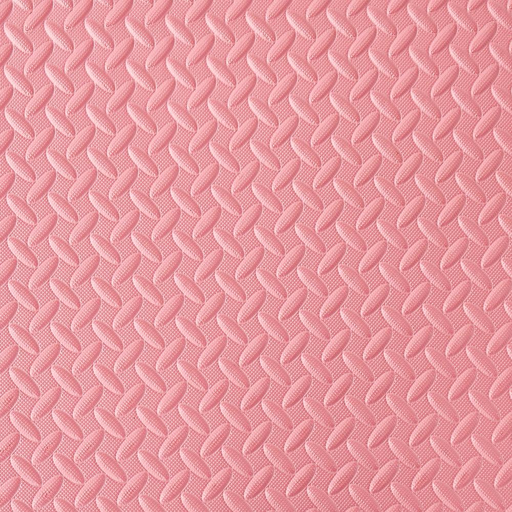 Eva Interlocking pink Mats Leaf Pattern - FK Sports