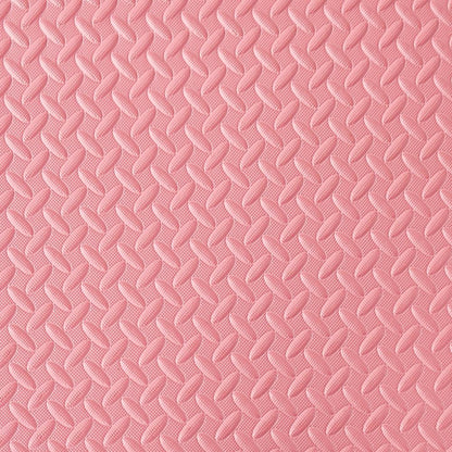 Eva Interlocking pink Mats Leaf Pattern - FK Sports