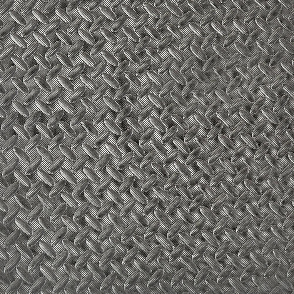 Eva grey Interlocking Mats Leaf Pattern - FK Sports