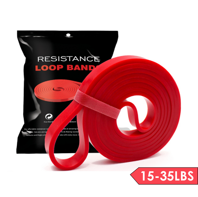 RED Pull Up Resistance Bands - FK Sports