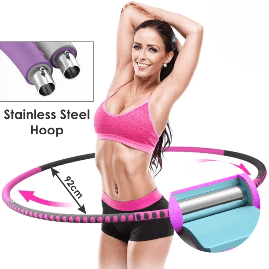 Collapsible Stainless Steel  Hula Hoop - FK Sports