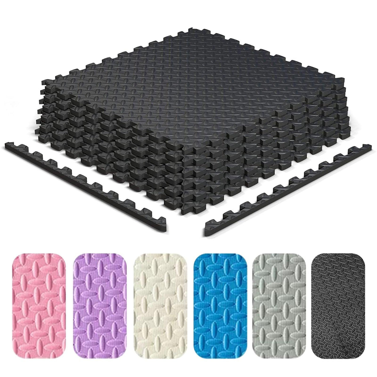 Eva Interlocking Mats Leaf Pattern 60x60 | Eva Mats | FK Sports