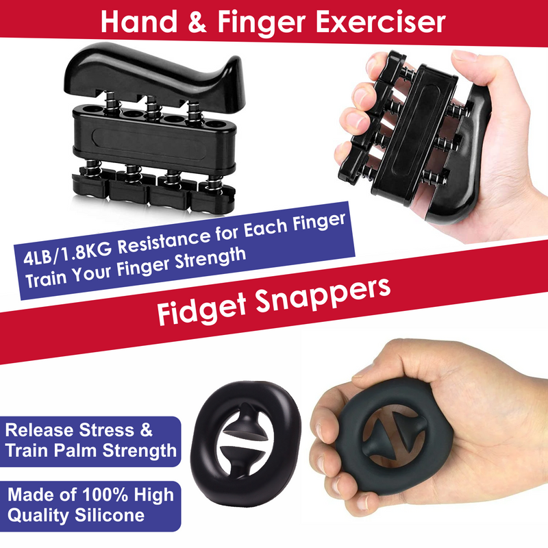 Hand Grip Strengthener set of 6Pcs - FK Sports