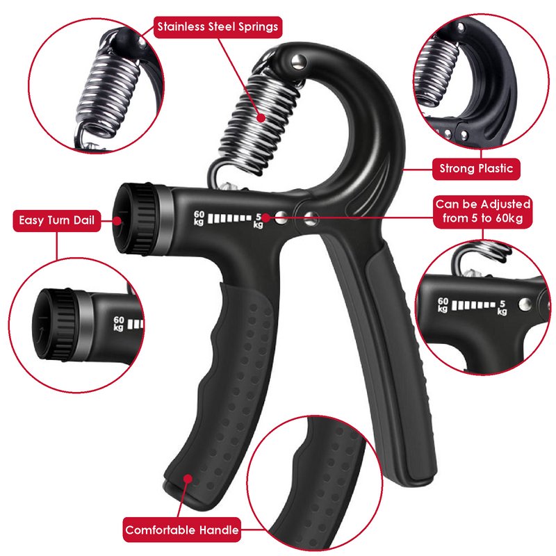 Hand Grip Strengthener Features - FK Sports