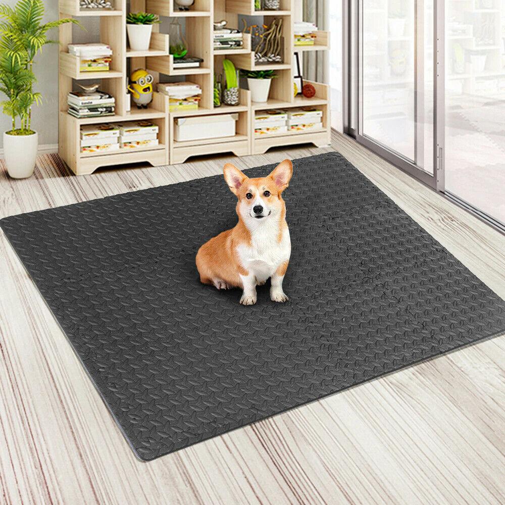 Eva Interlocking floor Mats Leaf Pattern - FK Sports