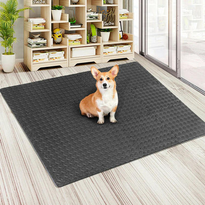 Eva Interlocking floor Mats Leaf Pattern - FK Sports