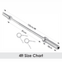 Olympic barbell bar - FK Sports