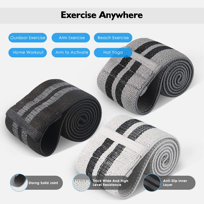Fabric Resistance Bands for exercise - FK Sports